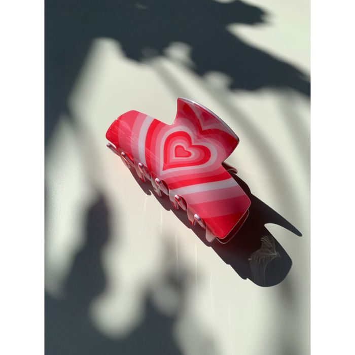 The Foxy in True Love Red Hair Claw Clip