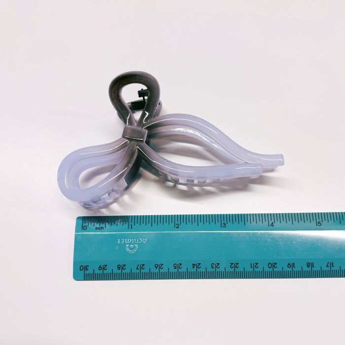 Mini Coquette Bow in Violet Ombre Hair Clip | Claw Clip Hair Accessories