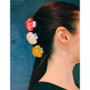  Mini Mushroom Hair Claw Clip in Pink
