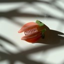  Set of 4 🍑🍑🍑🍑 Mini Peach Hair Clips