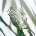  The Crystal Hair Claw in Kawaii Smile | Claw Clip Hair Accessories