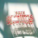  Transparent Watermelons Hair Claw 