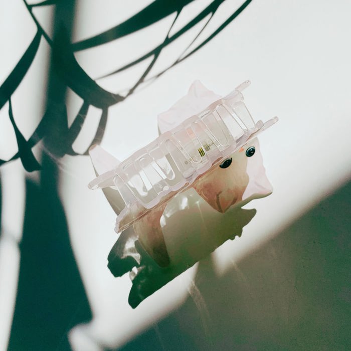 Vintage Kitten Small Hair Claw | Hair Accessories Cat Claw Clip 