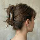  Wood Log Hair Clip Hair Claw