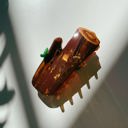  Wood Log Hair Clip Hair Claw