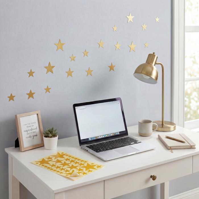 Vinyl Star Wall Decals - Sold Per Sheet