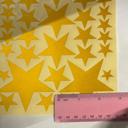  Vinyl Star Wall Decals - Sold Per Sheet