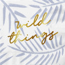 Wild Things Foil Summer Cocktail Party Napkins - 25+ Styles, 20 Napkins Per Pack!
