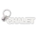  Chalet Acrylic Word Keychain | Stylish & Giftable Key Accessory