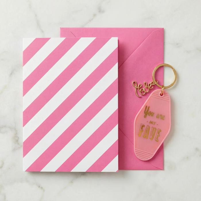 Girl to Girl Keychains on Gift Cards | Best Babes, Good Vibes, Soul Sisters, You are My Fave, You Go Girl, You Got This