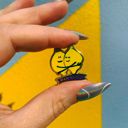  You Are My Main Squeeze Hugging Lemons Enamel Pin in Yellow