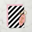  Girl to Girl Keychains on Gift Cards | Best Babes, Good Vibes, Soul Sisters, You are My Fave, You Go Girl, You Got This