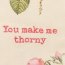  Mothers Day Flower Pun Embroidered Tea and Dish Towels | Novelty Kitchen Hand Towels