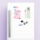  Christmas Fridge Notepads with Magnet Backs | Stocking Stuffer Holiday Memo Pads