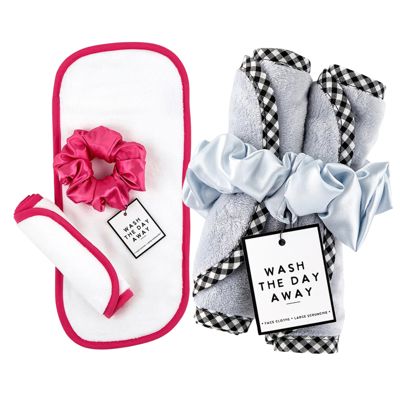 Face Cloth and Scrunchie Set | Linen Makeup Remover Gift Set For Her