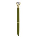  Moss Green Gem Pen | Giftable Single Pen | Novelty Office Desk Supplies