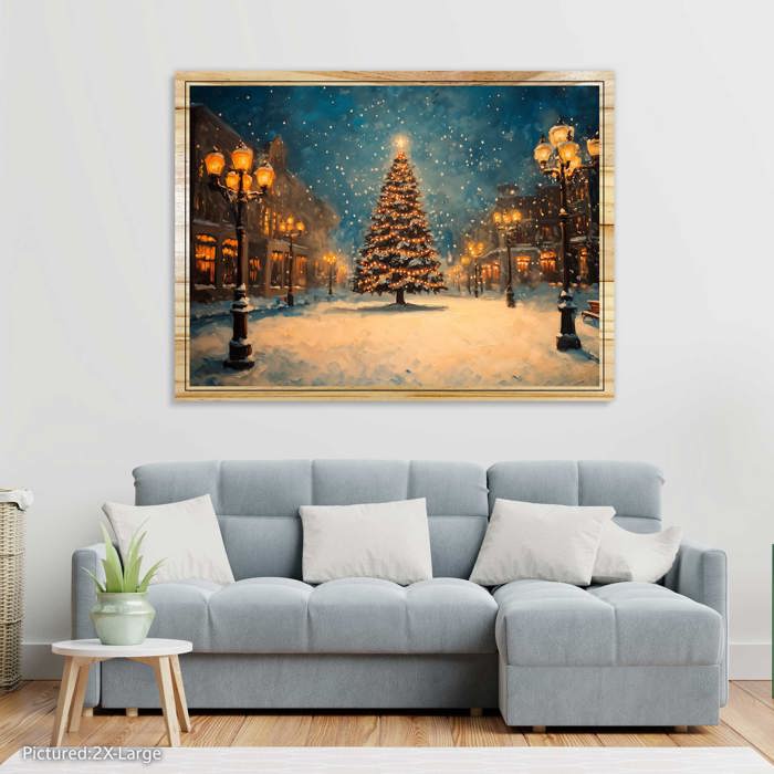 A Glowing Christmas Night