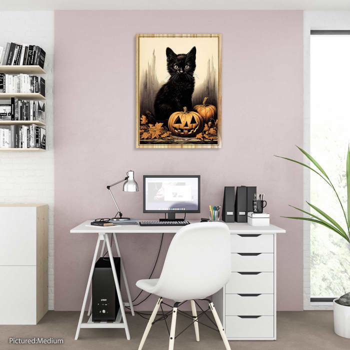 Cat and Pumpkin