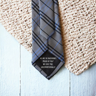 Knot Your Average Love Note Personalized Ties