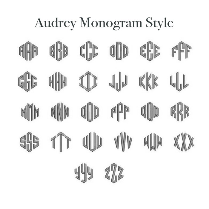 Monogram Cap