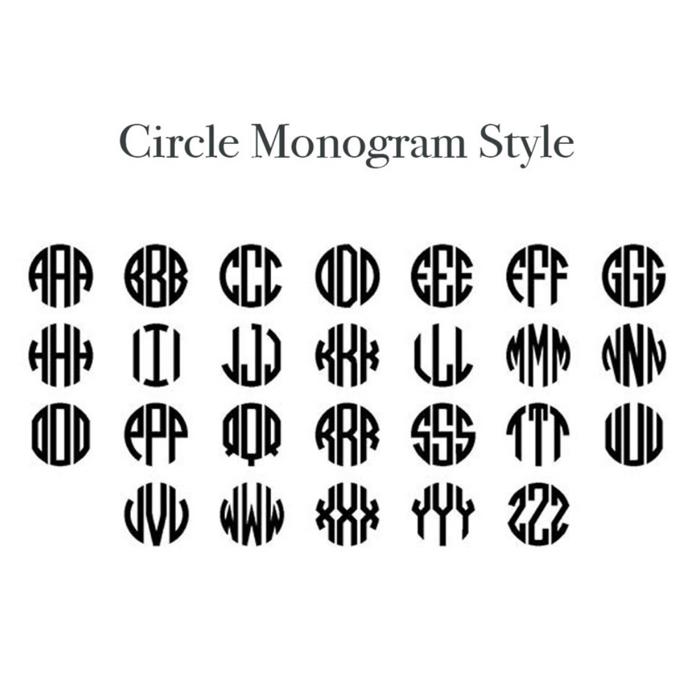 Monogram Cap
