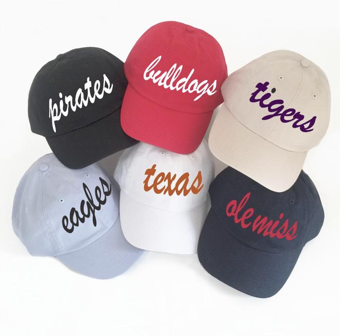 Personalized Team Caps