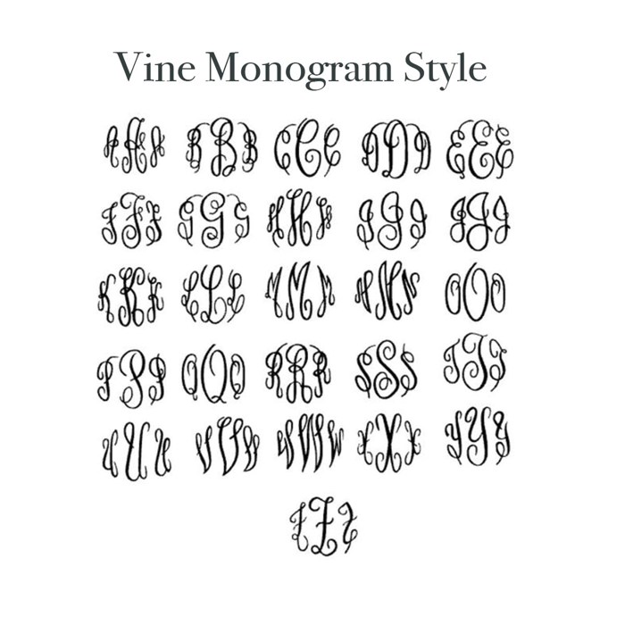 Monogram Cap