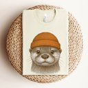  Retro Style Cute Animals In Beanies Graphic Tee, Nature Animal Shirt, Toddler Through Adult Sizes