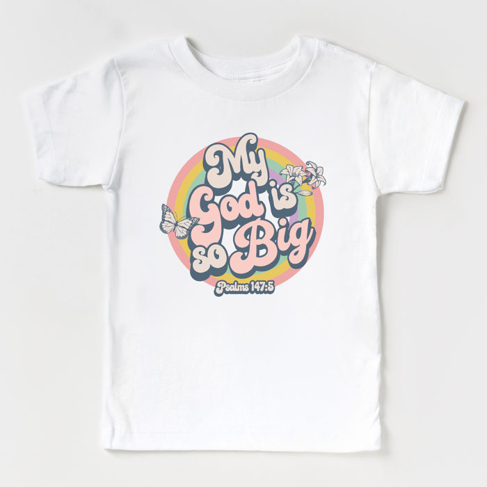 Trendy Scripture Faith Tees, Christian Baby Toddler Youth Adult Shirts