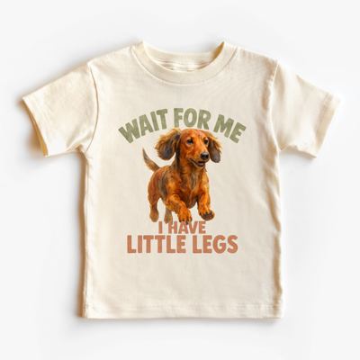 Wait For Me Cute Baby Toddler Kids Shirt, Funny Kids Dog Shirt, Toddler Tee, Funny Baby Onesie