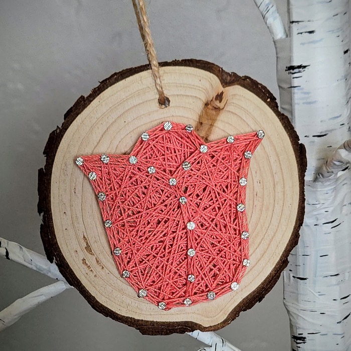 DIY String Art Flowers