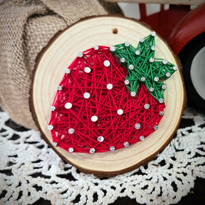 DIY String Art kits, Honey Bee, Strawberry, Flower and Sun