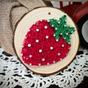 Strawberry DIY String Art kits, Honey Bee, Strawberry, Flower and Sun