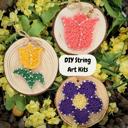  DIY String Art Flowers