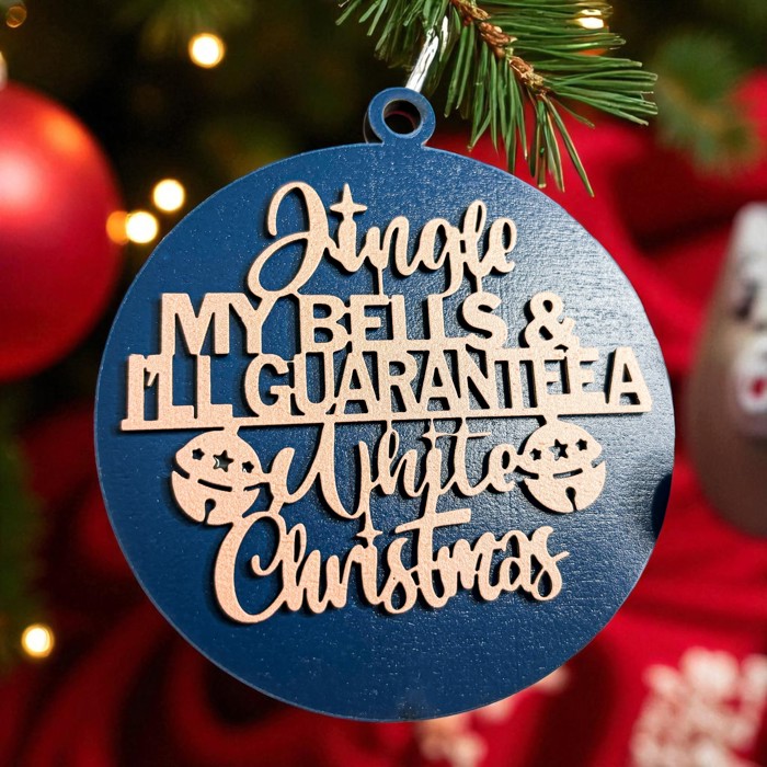 Handmade Wooden Christmas Ornaments, Farm Fresh Christmas Tree Holiday Home Decor, Unique Hanging Christmas Tree Decorations