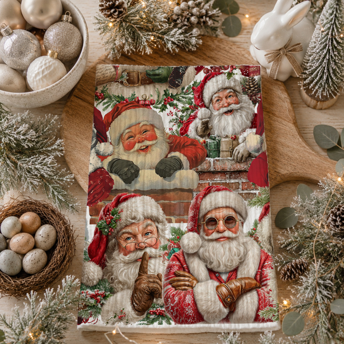 Candy Cane Christmas Themed Kitchen Decor – Peppermint Towel