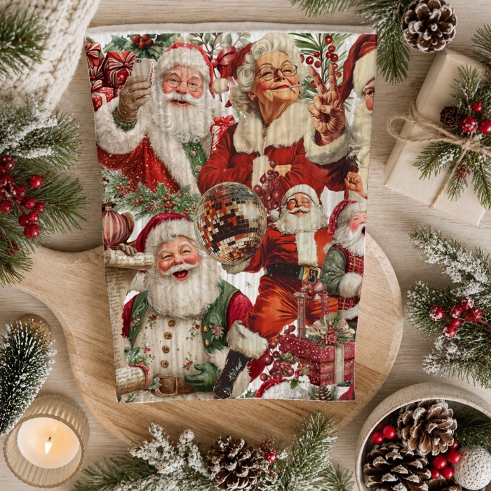 Candy Cane Christmas Themed Kitchen Decor – Peppermint Towel