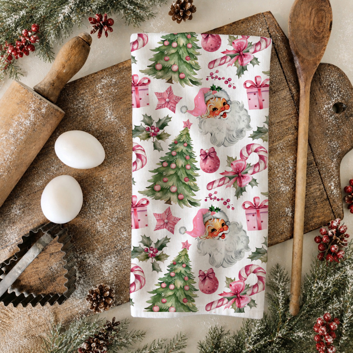 Candy Cane Christmas Themed Kitchen Decor – Peppermint Towel