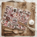 Peppermint Lane Candy Cane Christmas Themed Kitchen Decor – Peppermint Towel