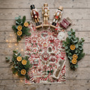 Peppermint Lane Candy Cane Christmas Themed Kitchen Decor – Peppermint Towel