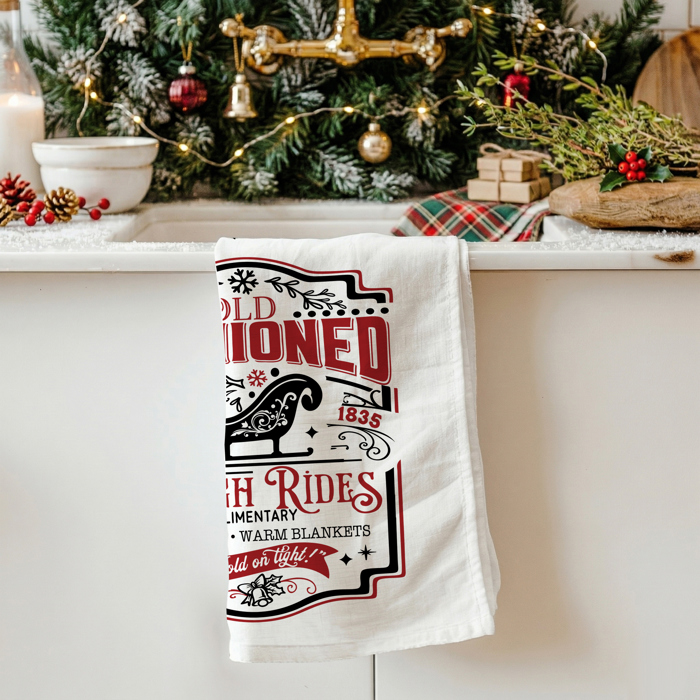 Candy Cane Christmas Themed Kitchen Decor – Peppermint Towel