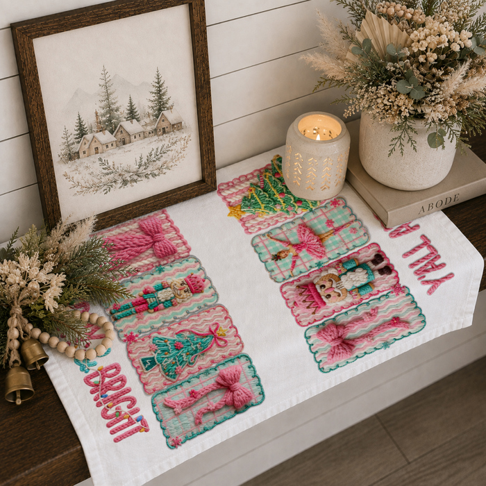 Candy Cane Christmas Themed Kitchen Decor – Peppermint Towel