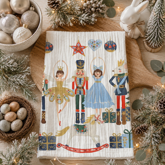 Candy Cane Christmas Themed Kitchen Decor – Peppermint Towel