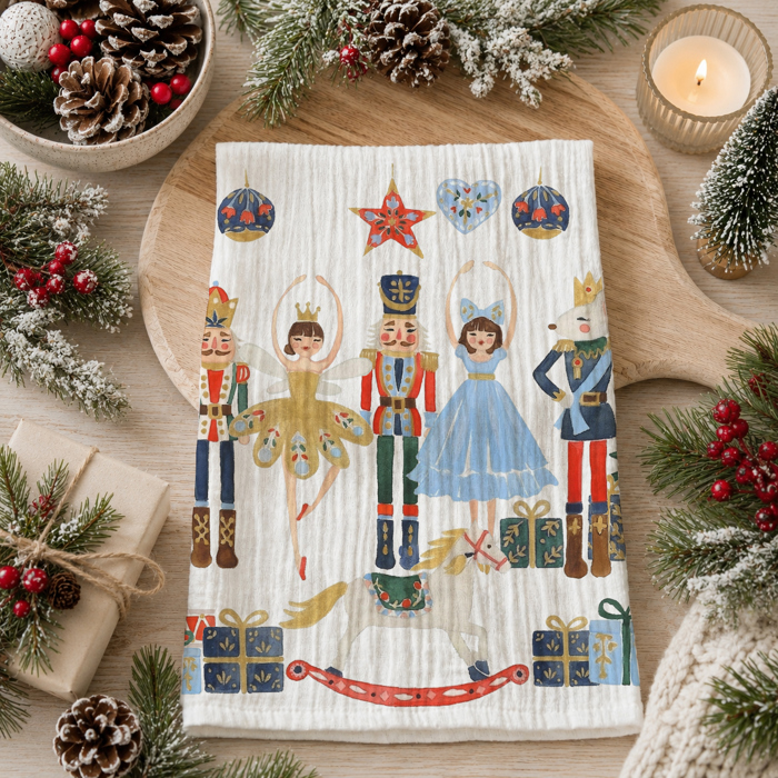 Candy Cane Christmas Themed Kitchen Decor – Peppermint Towel