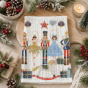 Nutcracker Blues Candy Cane Christmas Themed Kitchen Decor – Peppermint Towel