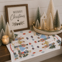 Nutcracker Blues Candy Cane Christmas Themed Kitchen Decor – Peppermint Towel