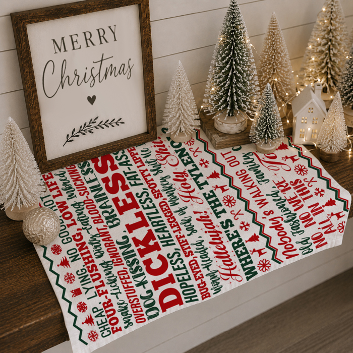 Candy Cane Christmas Themed Kitchen Decor – Peppermint Towel