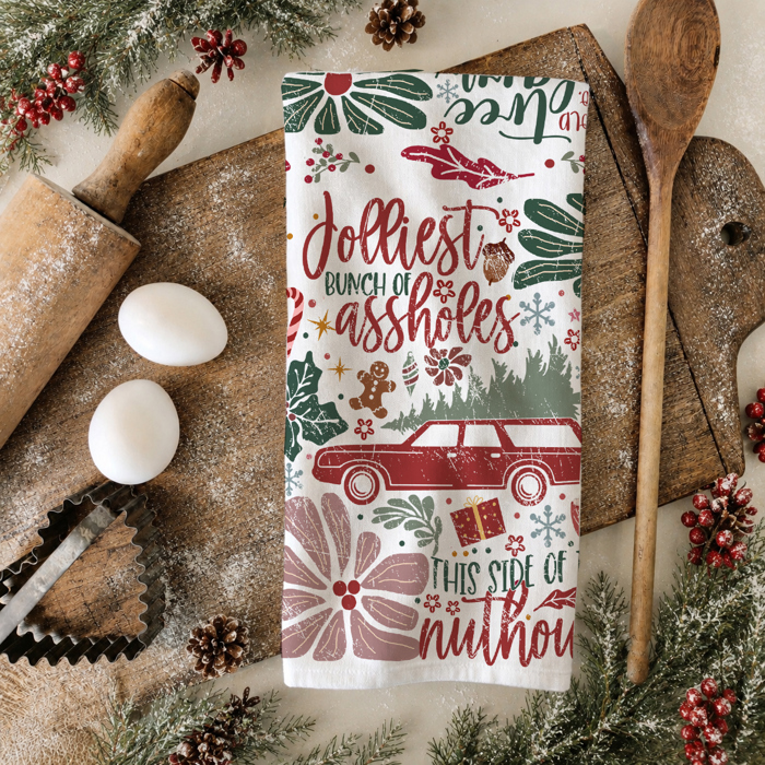 Candy Cane Christmas Themed Kitchen Decor – Peppermint Towel