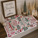 Griswold Boho Candy Cane Christmas Themed Kitchen Decor – Peppermint Towel
