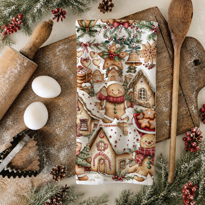 Candy Cane Christmas Themed Kitchen Decor – Peppermint Towel